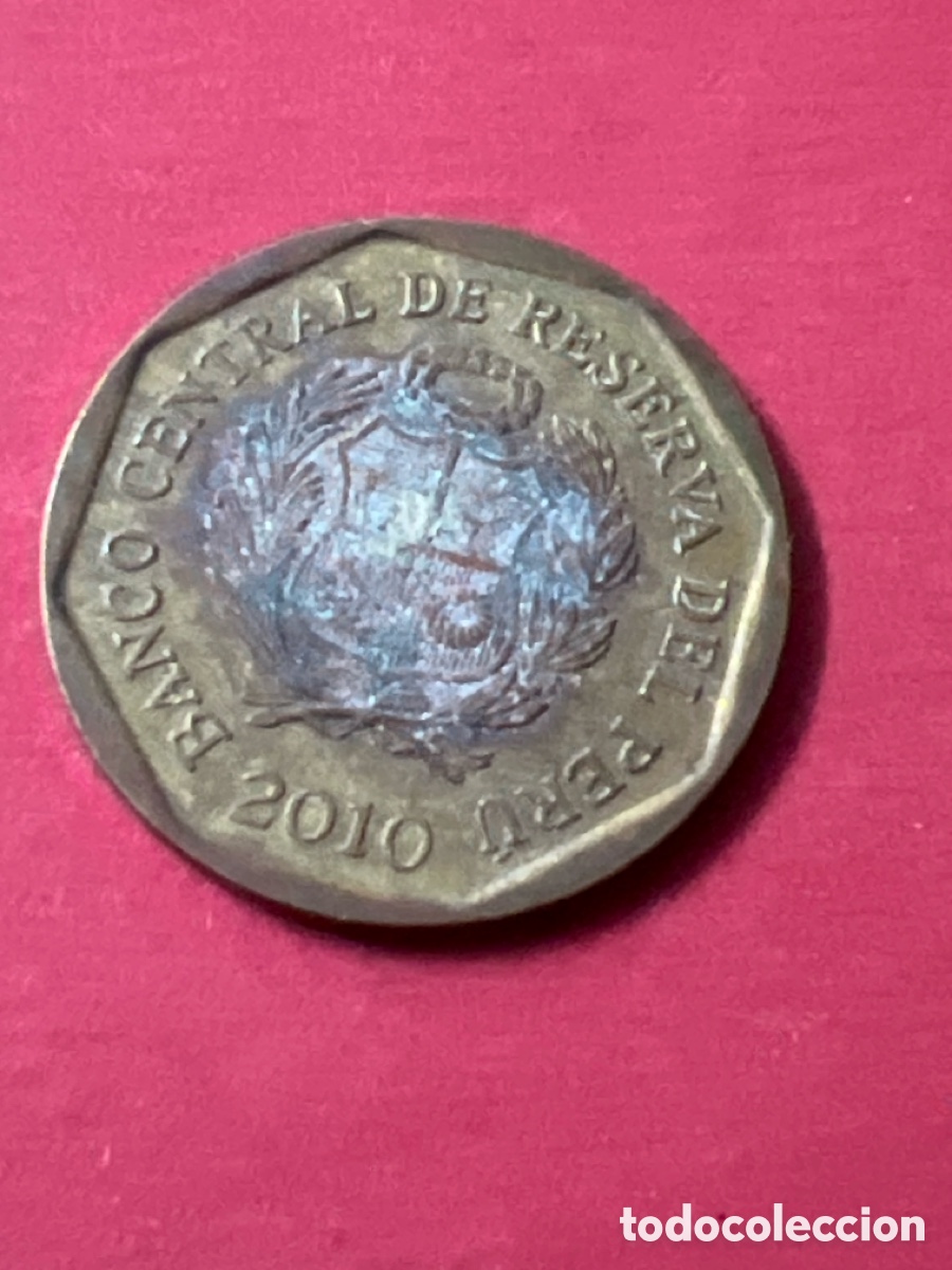 Monedas antiguas de Am&eacute;rica: C1339. 20 c&eacute;ntimos de Per&uacute;. A&ntilde;o 2010 - Foto 2