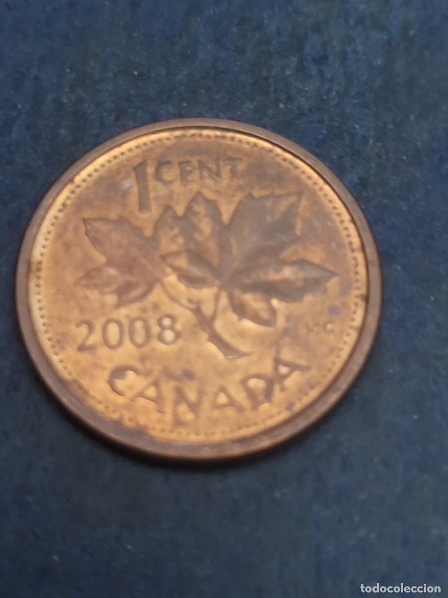 Monedas antiguas de Am&eacute;rica: Moneda 1 centavo 2008 Canad&aacute; - Foto 2