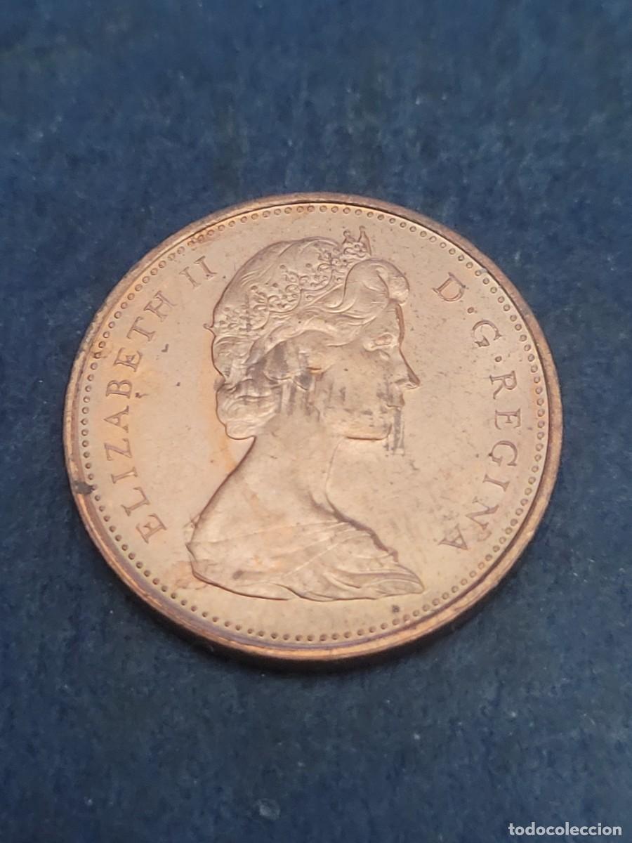 Monedas antiguas de Am&eacute;rica: Moneda 1 centavo 1970 Canad&aacute; - Foto 1
