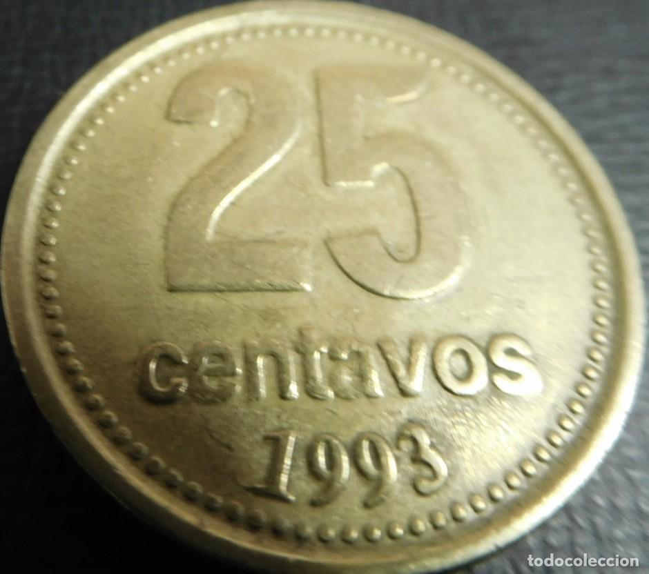 Monedas antiguas de Am&eacute;rica: Moneda argentina de 20 centavos. 2993 - Foto 1