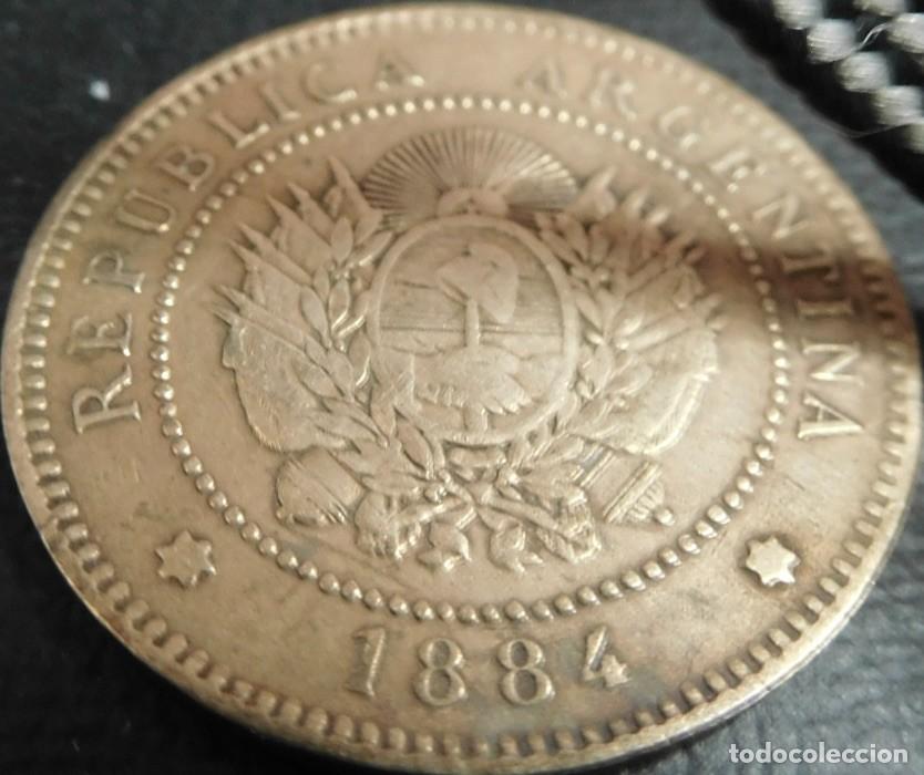 Monedas antiguas de Am&eacute;rica: Argentina. 1 Centavo 1884 - Foto 1