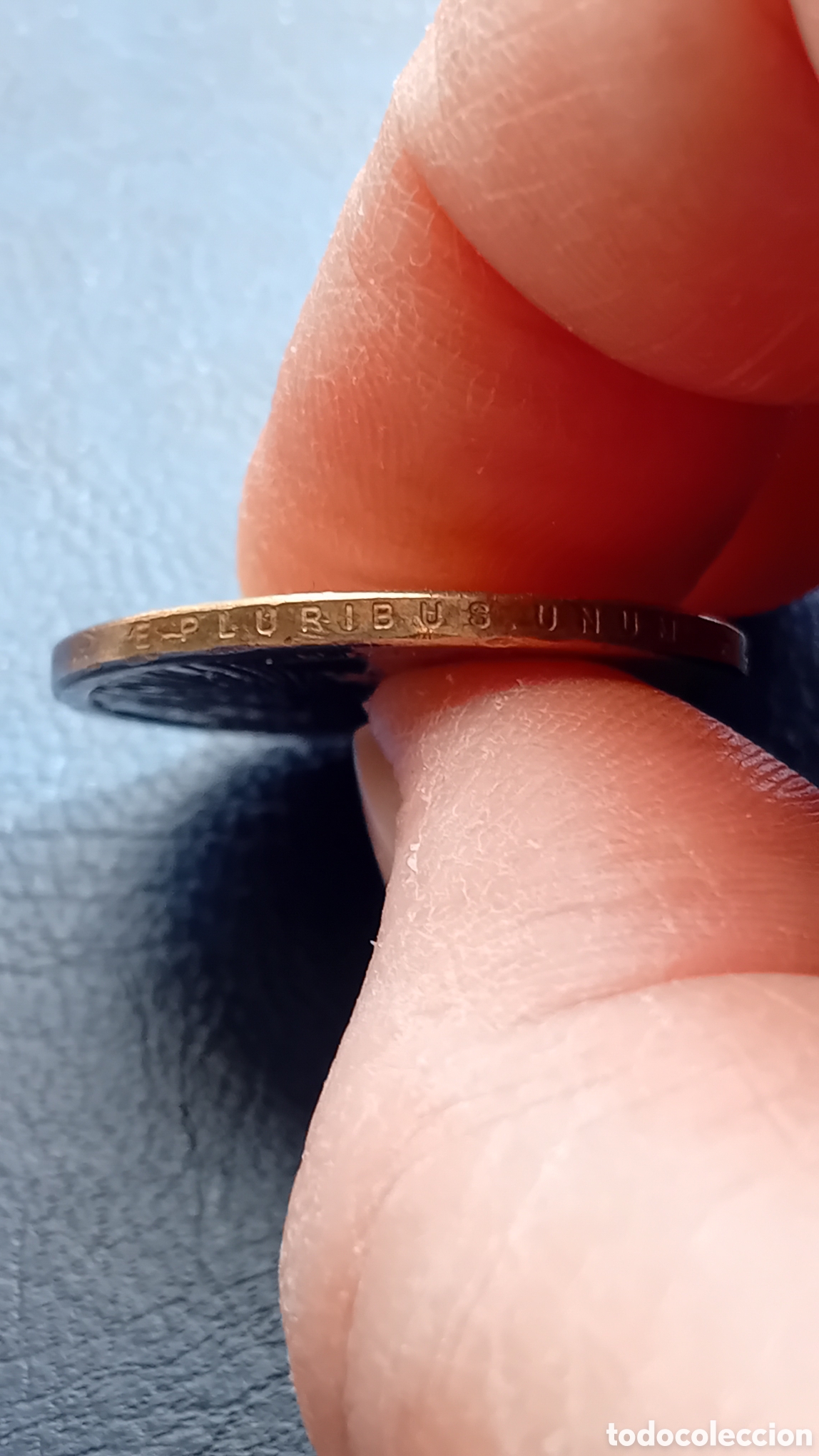 Monedas antiguas de Am&eacute;rica: D&Oacute;LAR JOHN TYLER USA - Foto 3