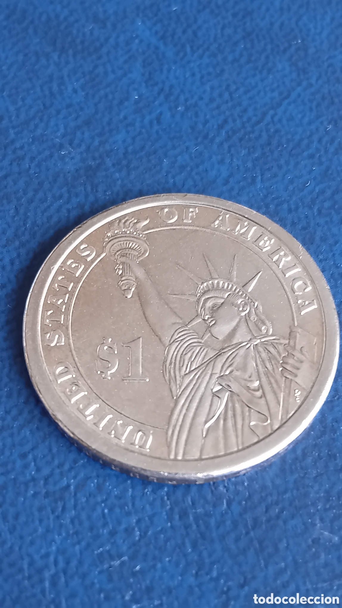 Monedas antiguas de Am&eacute;rica: D&Oacute;LAR JOHN TYLER USA - Foto 5
