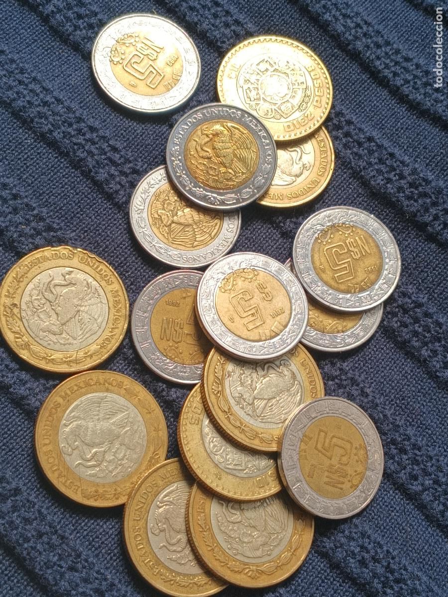 Monedas antiguas de Am&eacute;rica: 120 pesos mexicanos. M&eacute;xico - Foto 1