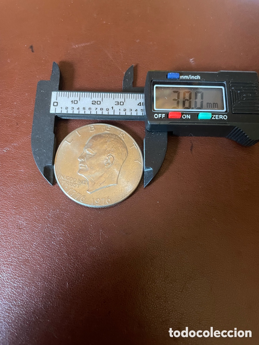 Monedas antiguas de Am&eacute;rica: Moneda 1 d&oacute;lar a&ntilde;o 1976 - Foto 4