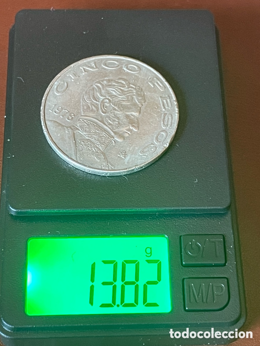 Monedas antiguas de Am&eacute;rica: Moneda M&eacute;xico a&ntilde;o 1976 - Foto 4