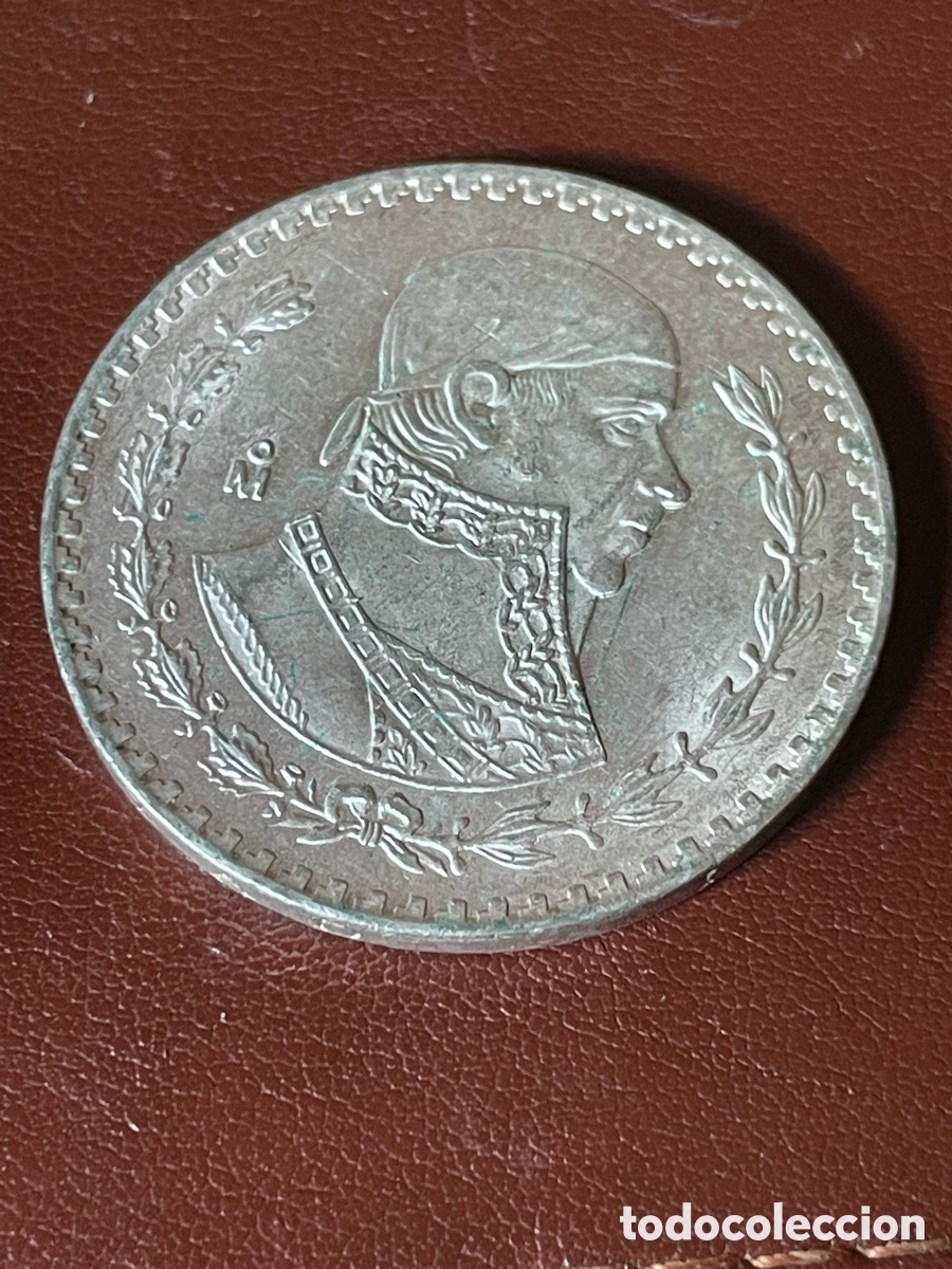 Monedas antiguas de Am&eacute;rica: Moneda Mexico 1 peso - Foto 1