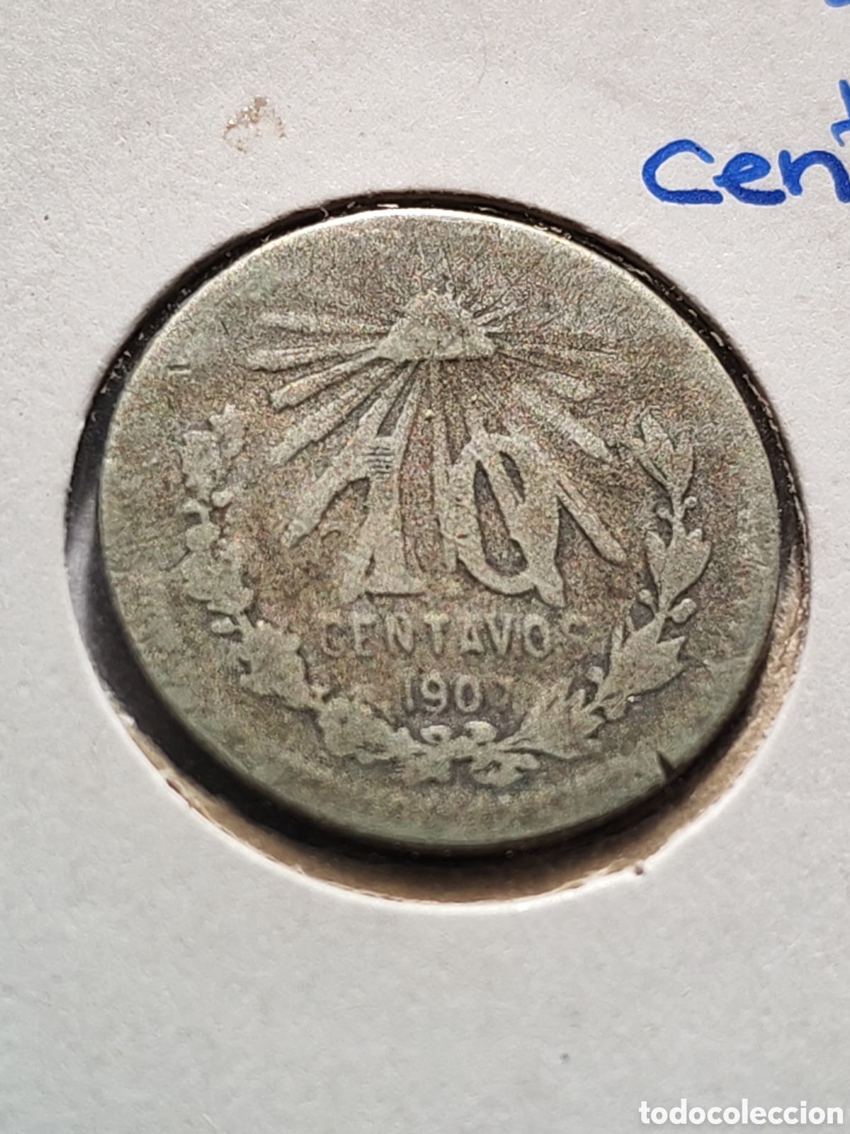 Monedas antiguas de Am&eacute;rica: Mexico. 10 centavos. 1907. Plata - Foto 3