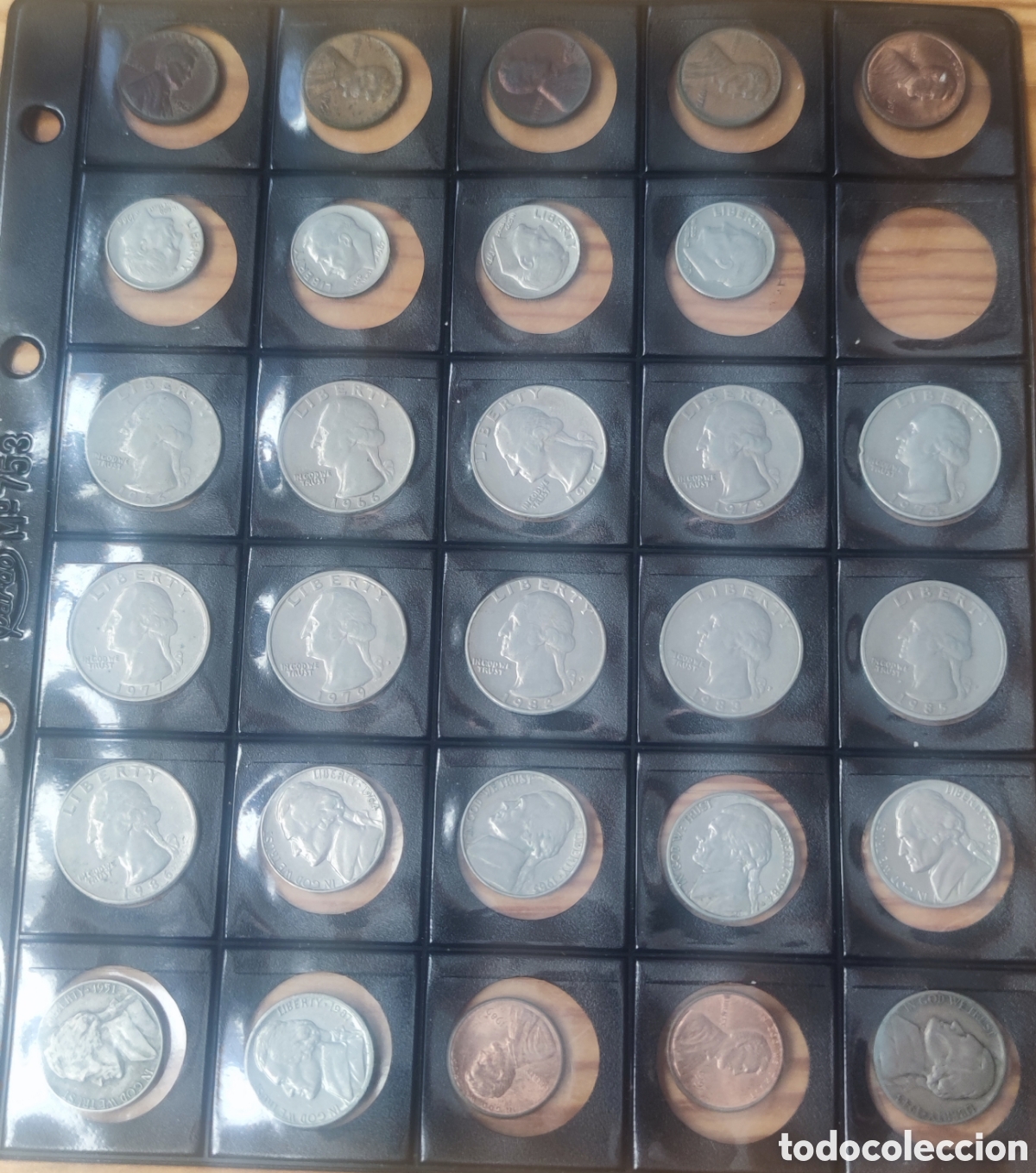 Monedas antiguas de Am&eacute;rica: Lote de monedas de EE UU - Foto 2