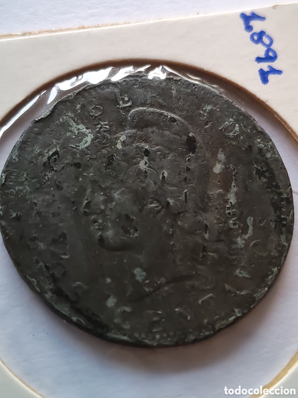 Monedas antiguas de Am&eacute;rica: Argentina. 2 centavos. 1891 - Foto 3
