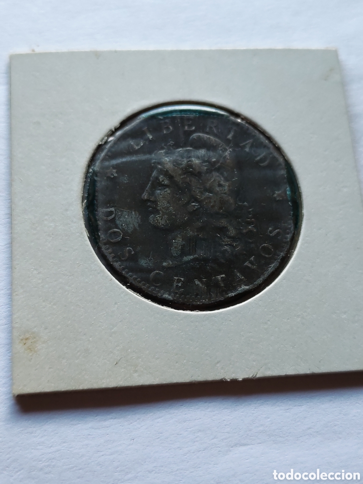 Monedas antiguas de Am&eacute;rica: Argentina. 2 centavos. 1884. - Foto 2