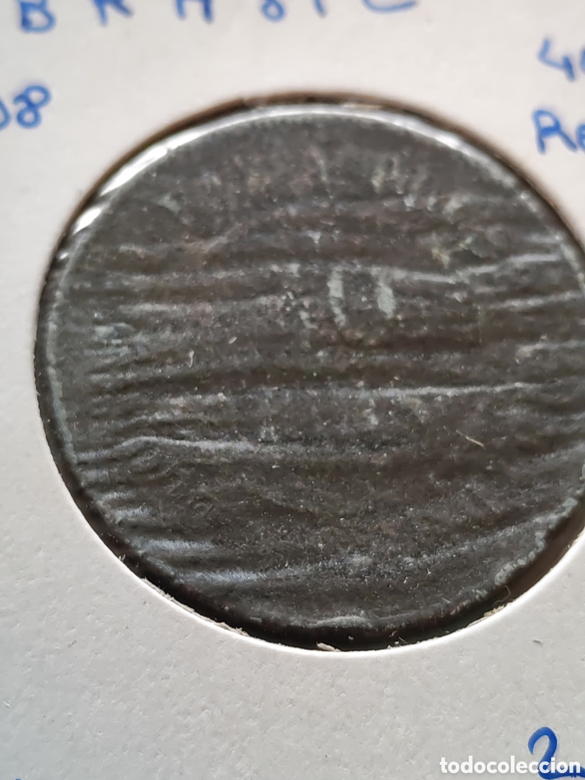 Monedas antiguas de Am&eacute;rica: Brasil. 40 reis. 1908. bronce - Foto 4