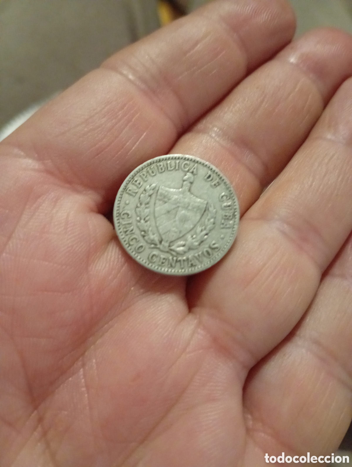 Monedas antiguas de Am&eacute;rica: Cinco c&eacute;ntimos 1968 Cuba - Foto 1