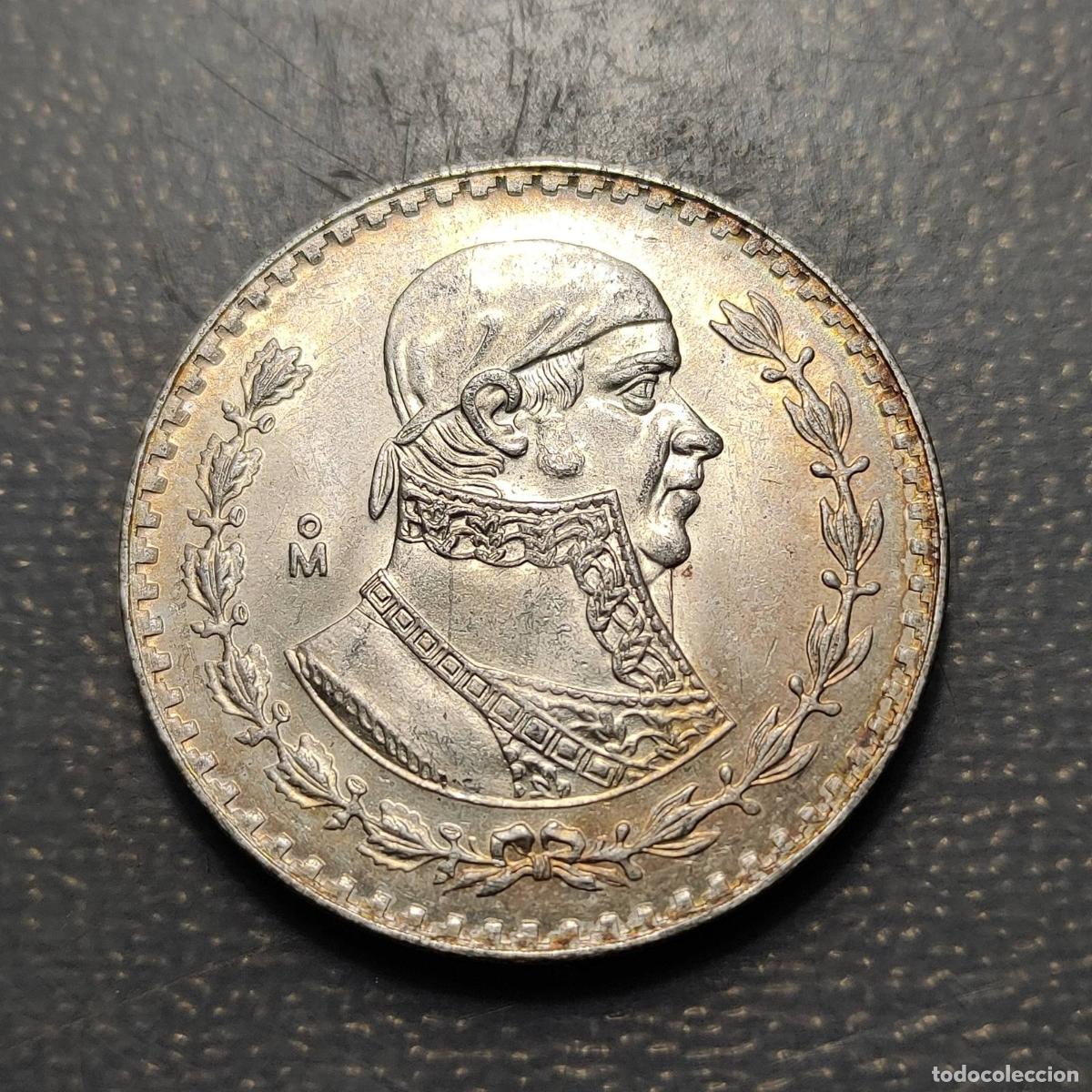 Monedas antiguas de Am&eacute;rica: MEXICO 1 PESO 1966 SC UNC - Foto 1