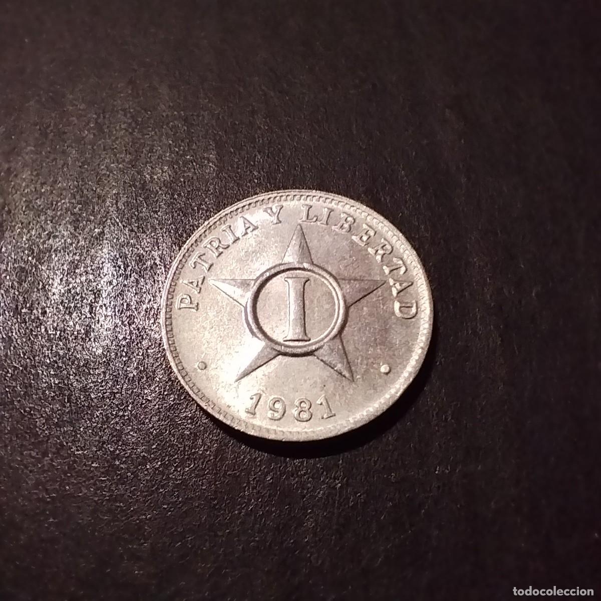 Monedas antiguas de Am&eacute;rica: Moneda 1 centavo, Cuba 1981 - Foto 1