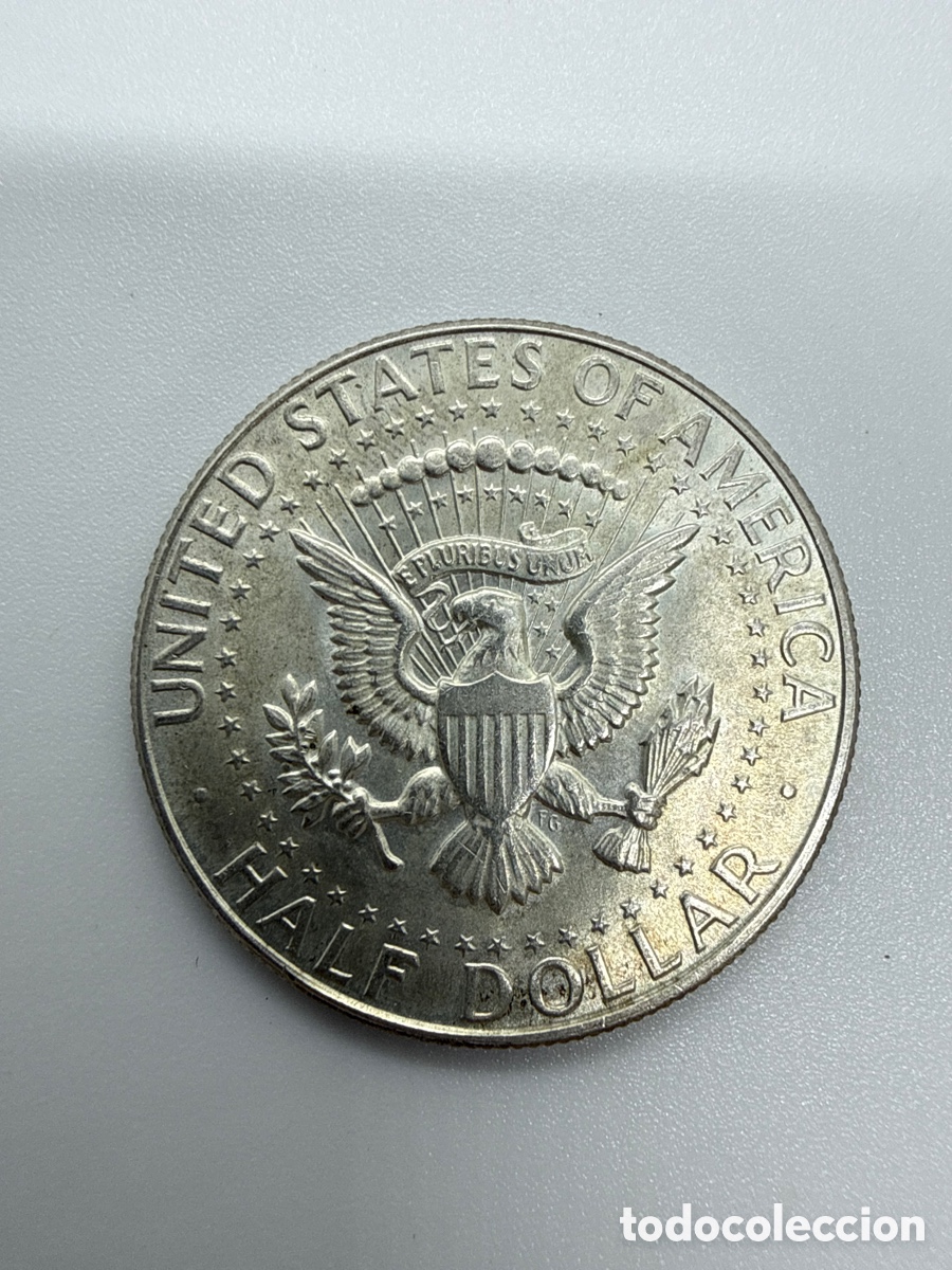 Monedas antiguas de Am&eacute;rica: Moneda de plata 1965 - Foto 2