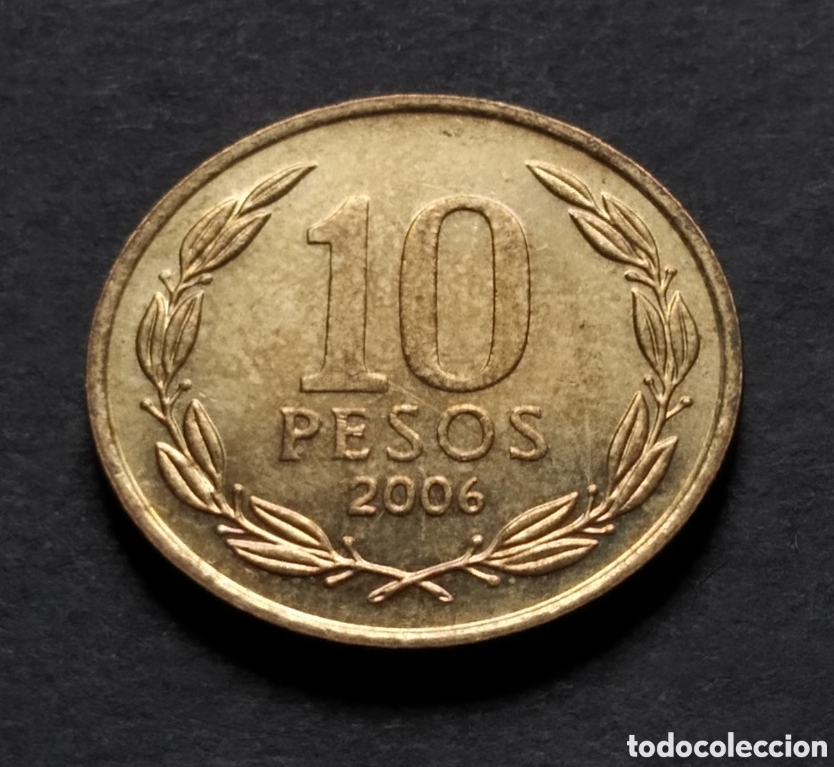 Monedas antiguas de Am&eacute;rica: MONEDA - CHILE 10 PESOS 2006 - Foto 3