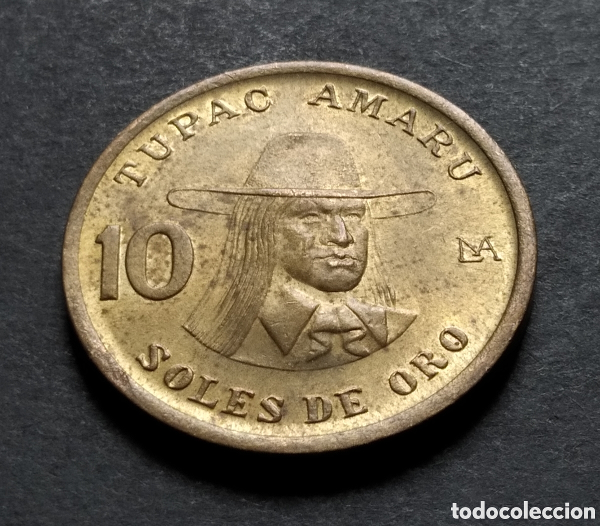 Monedas antiguas de Am&eacute;rica: MONEDA - PER&Uacute; 10 SOLES DE ORO 1983 - Foto 3