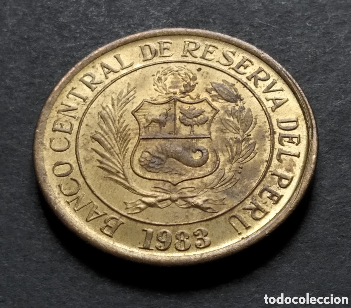 Monedas antiguas de Am&eacute;rica: MONEDA - PER&Uacute; 10 SOLES DE ORO 1983 - Foto 4