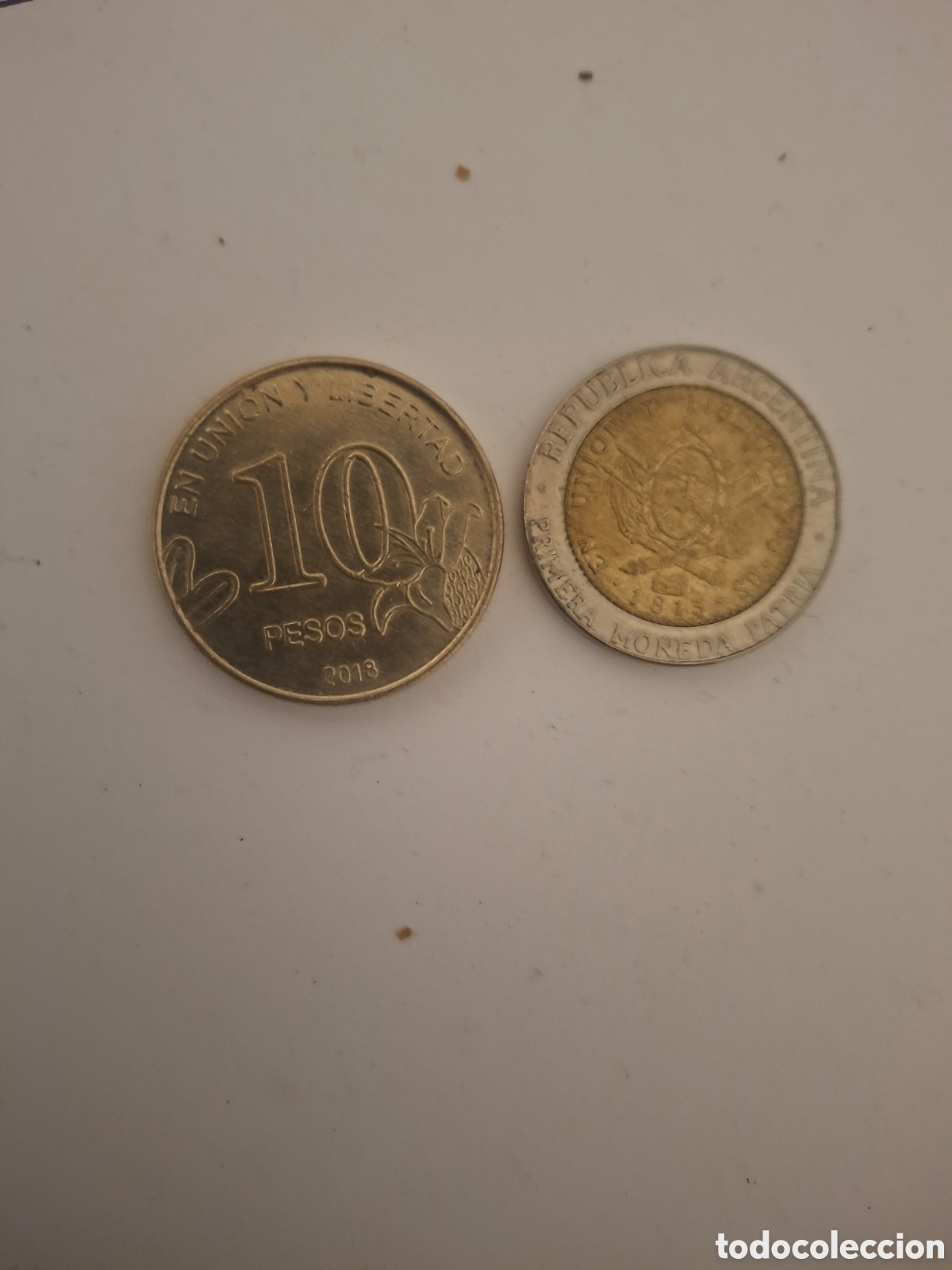 Monedas antiguas de Am&eacute;rica: Monedas de las Rep&uacute;blica Argentina - Foto 1