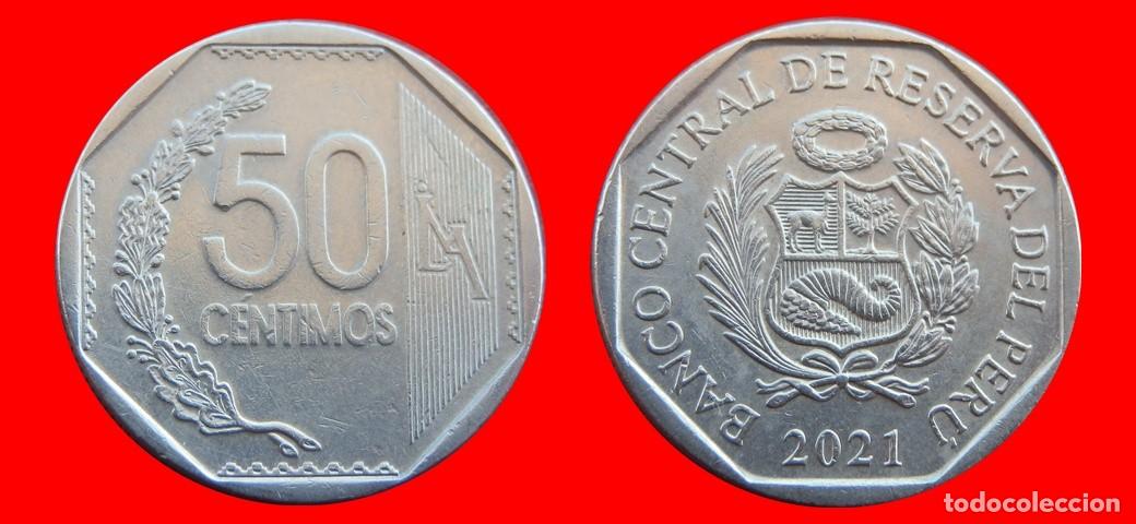 Monedas antiguas de Am&eacute;rica: 50 CENTIMOS 2021 PERU-141955 - Foto 1