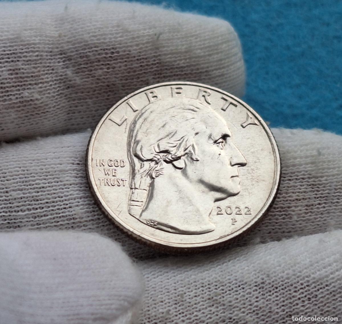 Monedas antiguas de Am&eacute;rica: Moneda Estados Unidos. 25 cents 2022 quarter dollar. Nina Otero-Warren. P. AMERICAN WOMEN QUARTERS