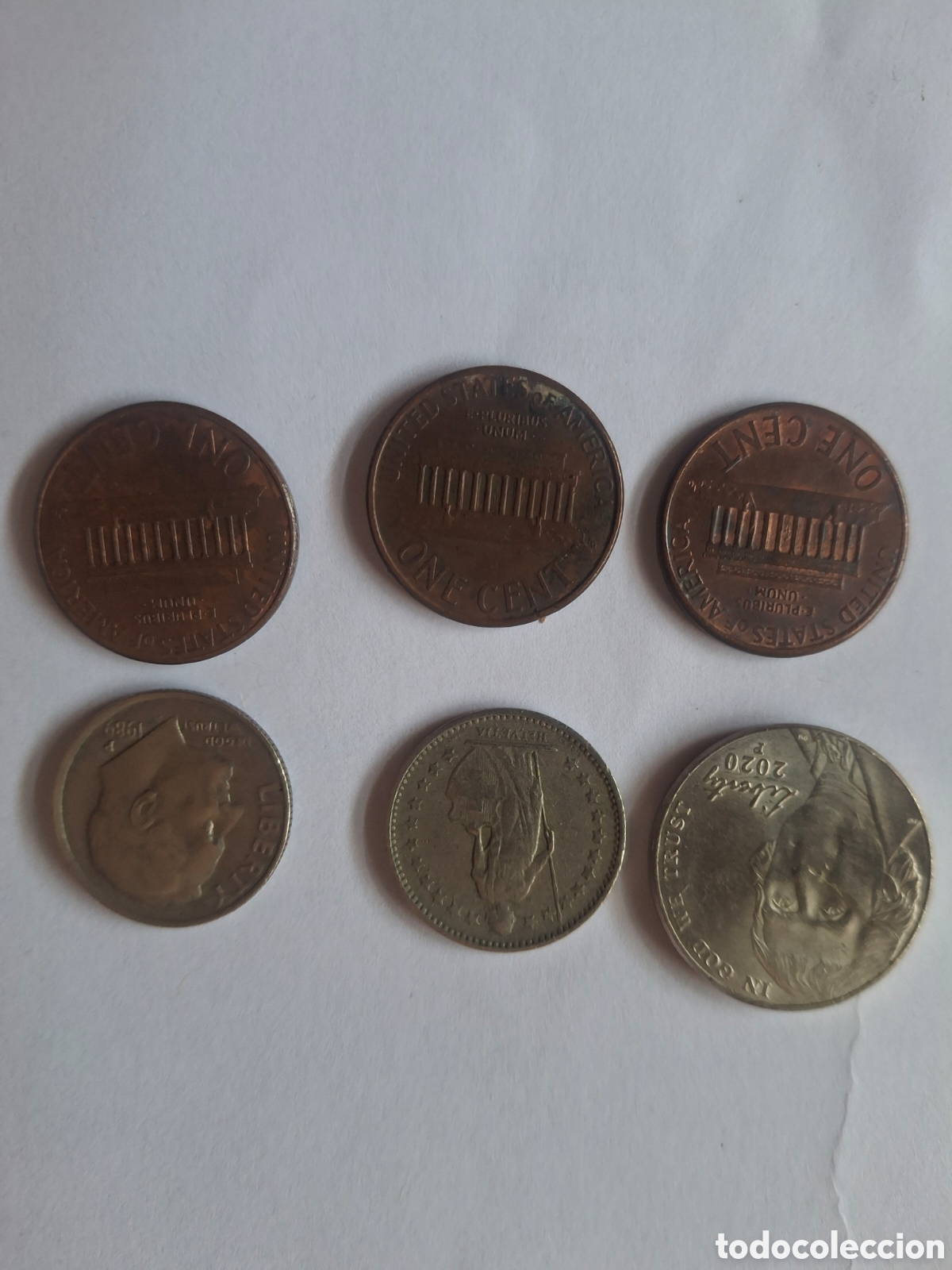 Monedas antiguas de Am&eacute;rica: Monedas de los Estados Unidos - Foto 2
