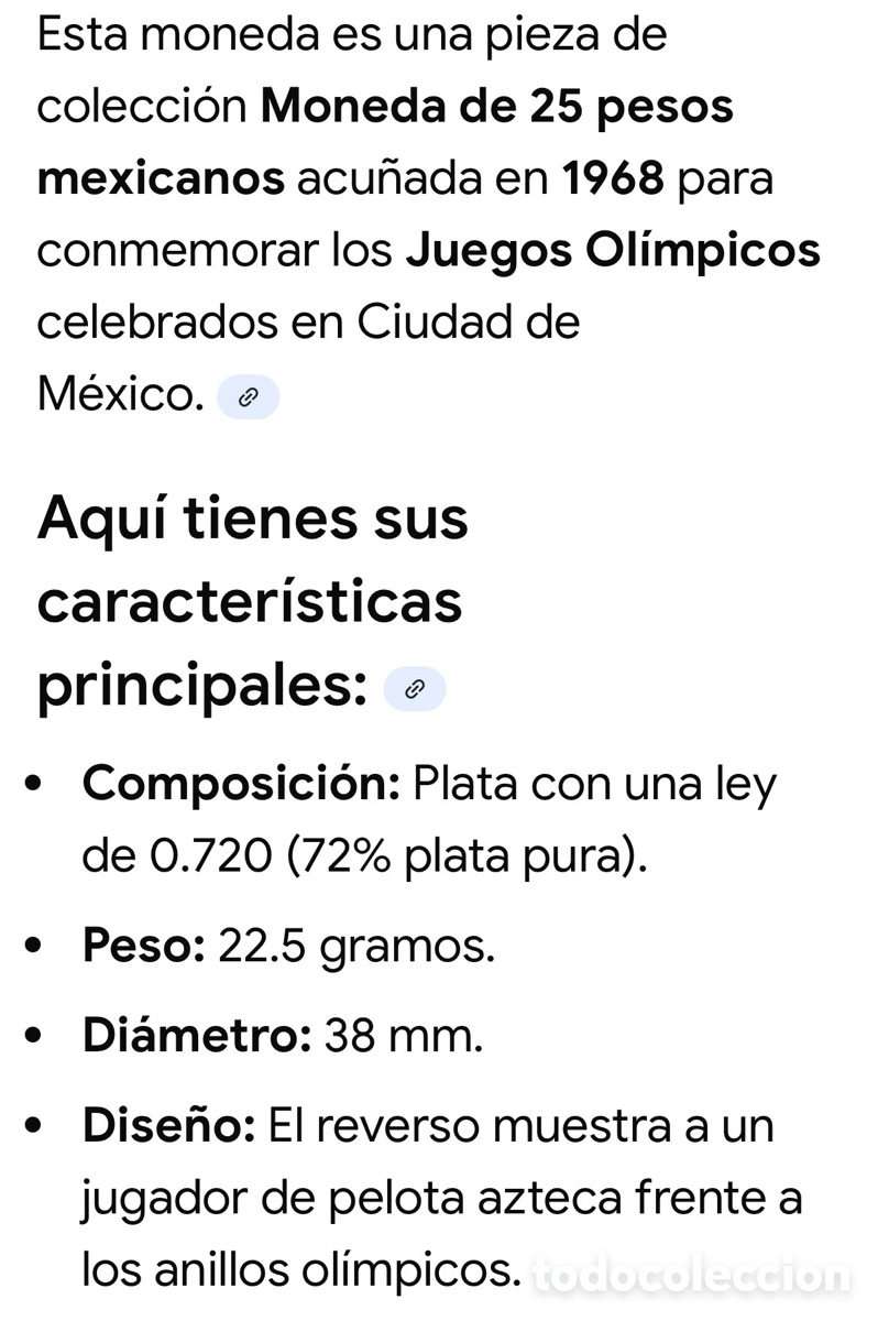 Monedas antiguas de Am&eacute;rica: Moneda PLATA estados M&eacute;xico - Foto 5