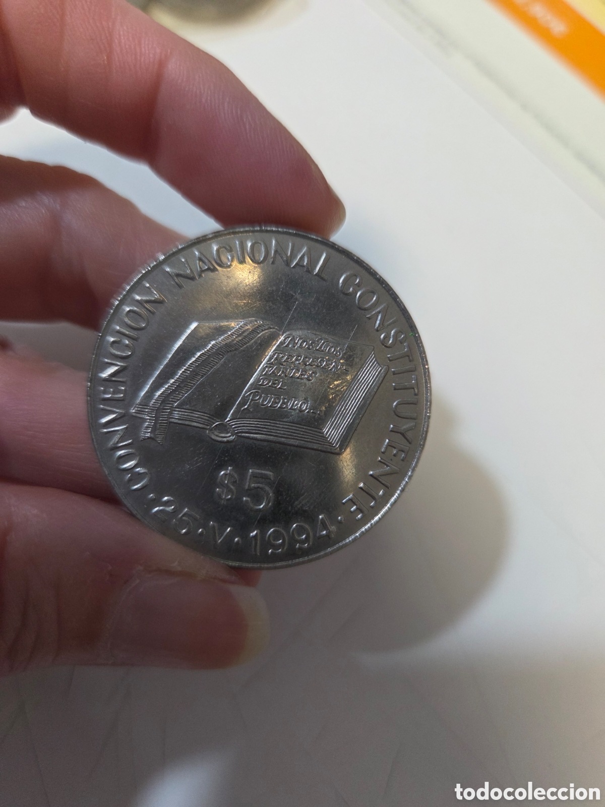 Monedas antiguas de Am&eacute;rica: Moneda Conmemorativa - Foto 2