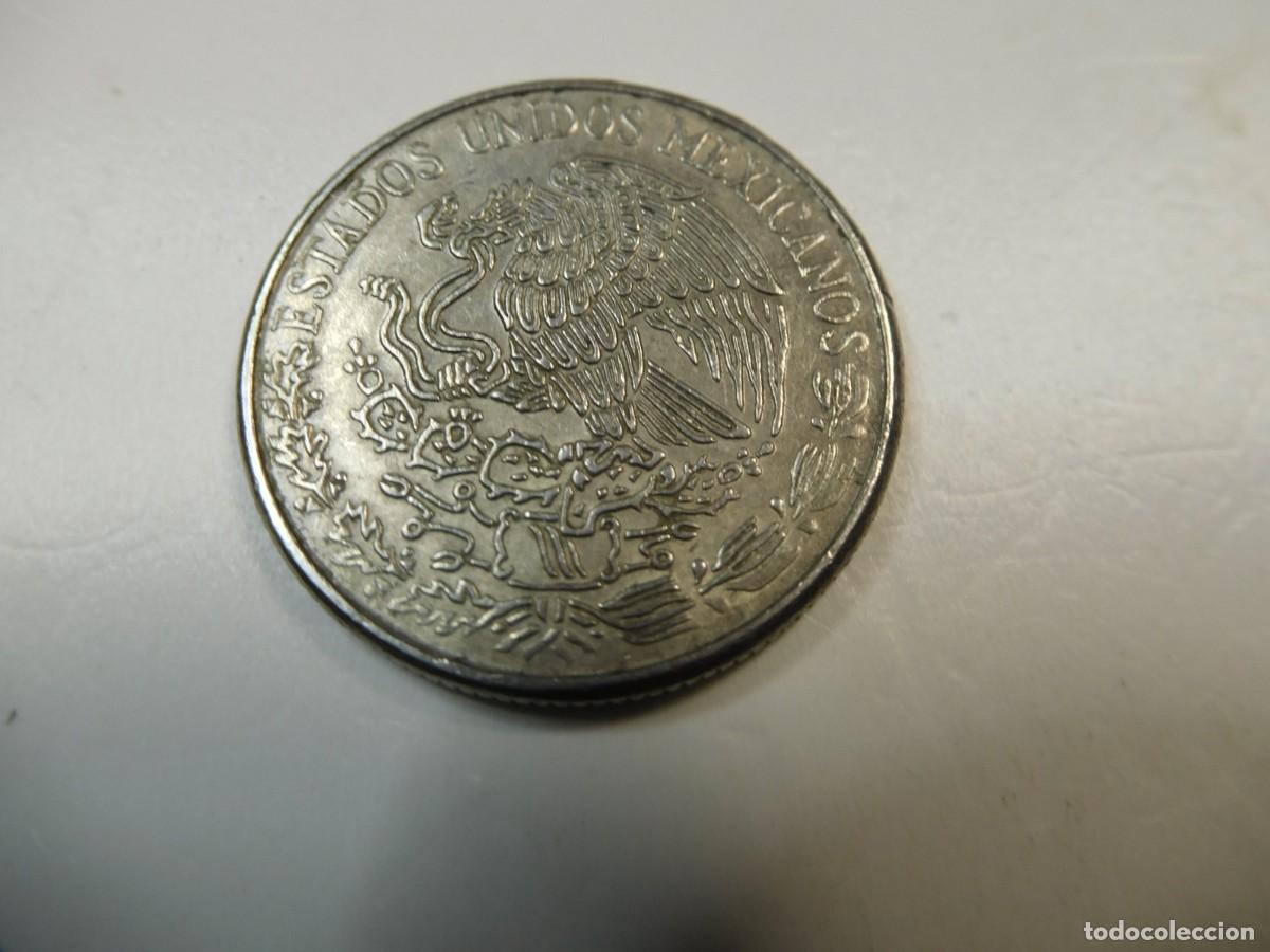 Monedas antiguas de Am&eacute;rica: Moneda de 50 centavos de M&eacute;xico de 1971 - Foto 2
