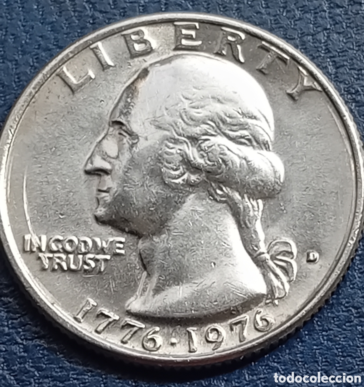 Monedas antiguas de Am&eacute;rica: QUARTER DOLAR WASHINGTON - Foto 9