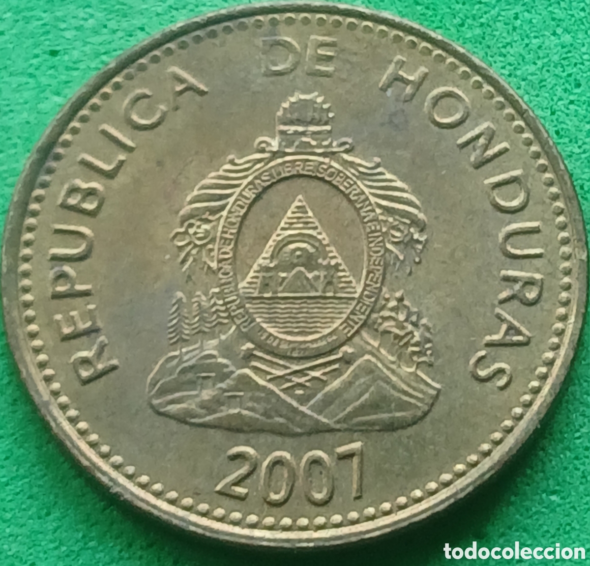 Monedas antiguas de Am&eacute;rica: Honduras 5 centavos 2007 km#72.4