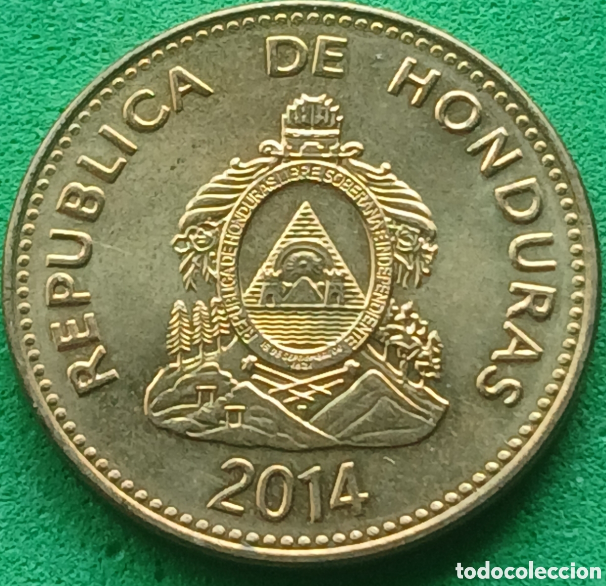Monedas antiguas de Am&eacute;rica: Honduras 5 centavos 2014 UC#1