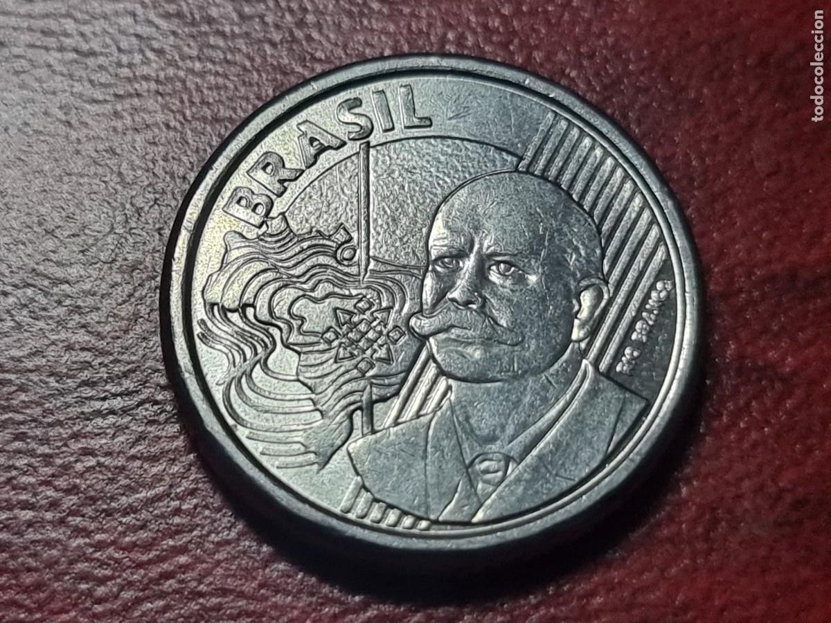 Monedas antiguas de Am&eacute;rica: 50 CENTAVOS BRASIL 2011 EBC