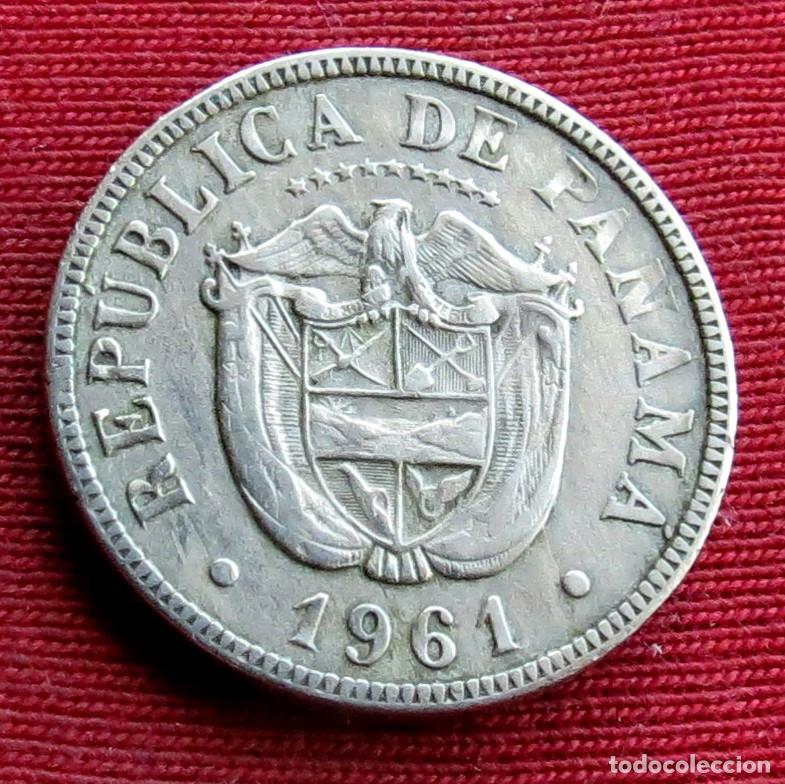 Monedas antiguas de Am&eacute;rica: Panama 5 centesimos 1961 - Foto 2