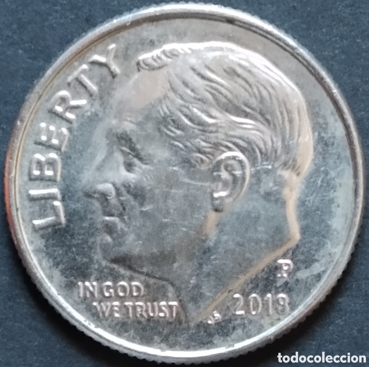 Monedas antiguas de Am&eacute;rica: MONEDA - EEUU / ESTADOS UNIDOS / USA 1 DIME 2018 P