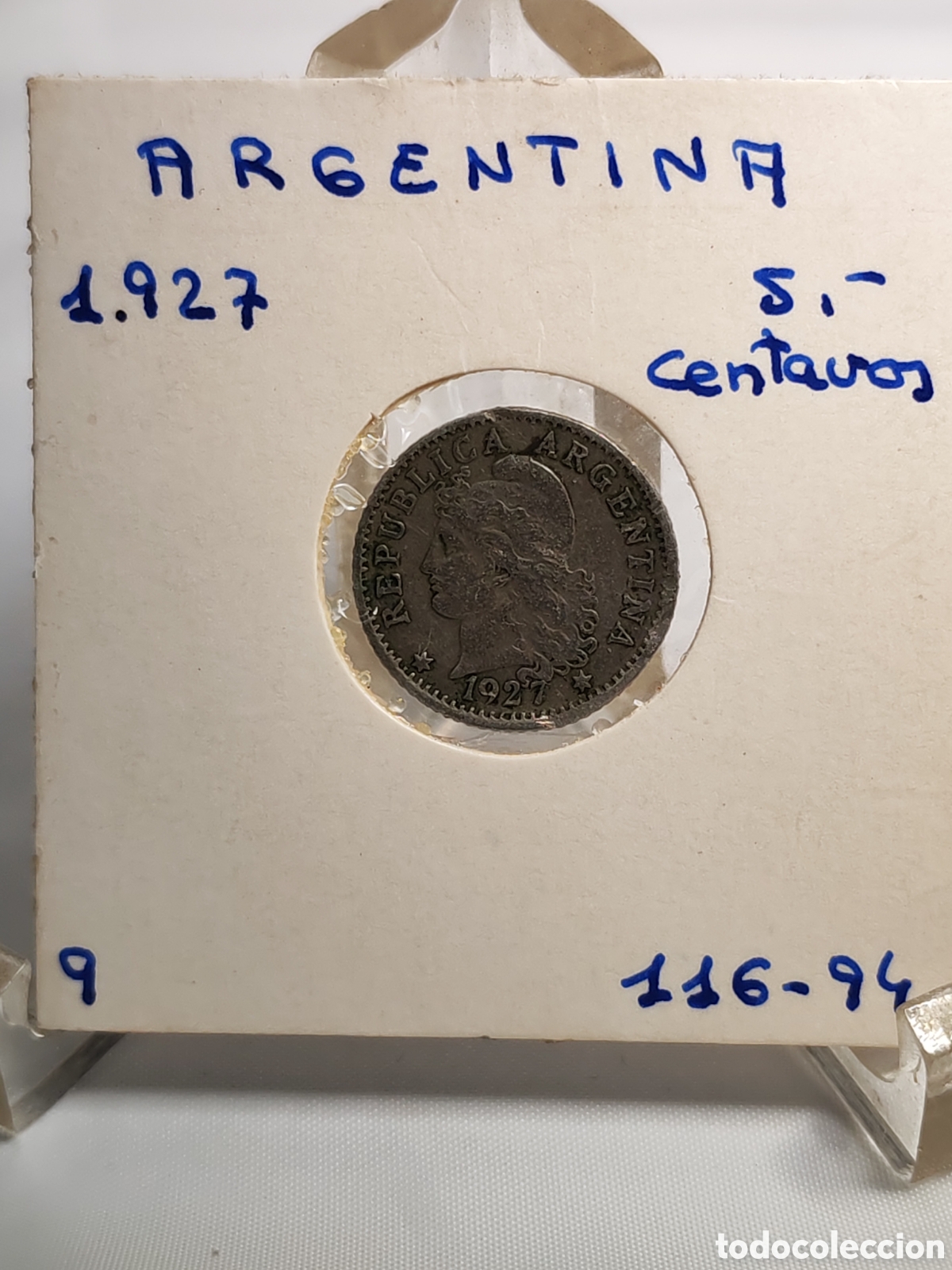 Argentina. 5 centavos. 1927.