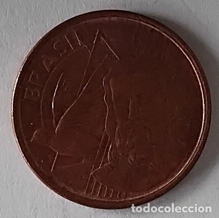 Monedas antiguas de Am&eacute;rica: BRASIL 5 centavos 2008