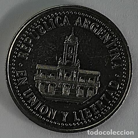 Monedas antiguas de Am&eacute;rica: ARGENTINA 25 centavos 1996