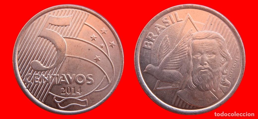 Monedas antiguas de Am&eacute;rica: 5 CENTAVOS 2014 BRASIL-142560 - Foto 1