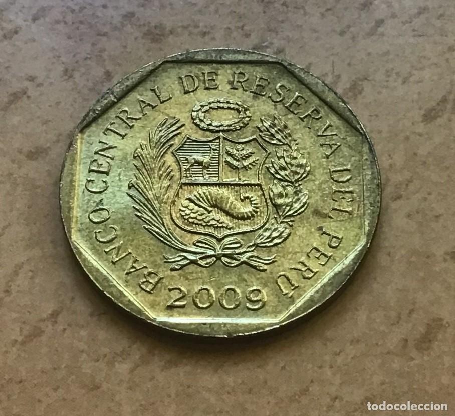Monedas antiguas de Am&eacute;rica: 20 c&eacute;ntimos de Per&uacute;. A&ntilde;o 2009 - Foto 1