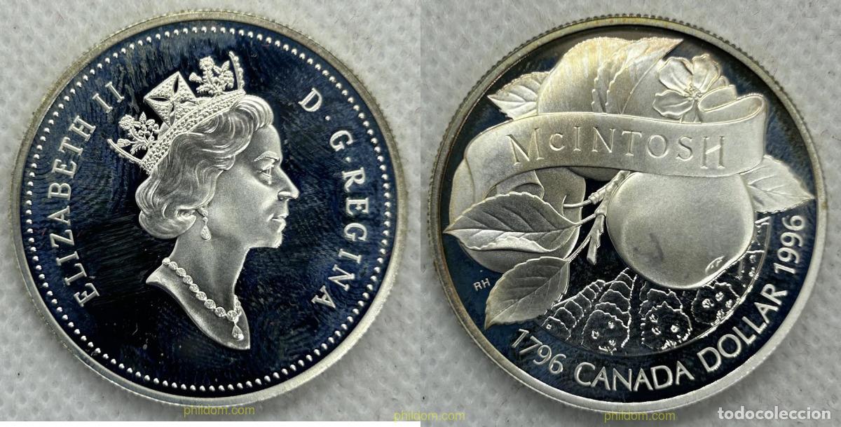 Monedas antiguas de Am&eacute;rica: 4332 CANADA 1996 1 Dollar 1996 Elizabeth II - CANADA