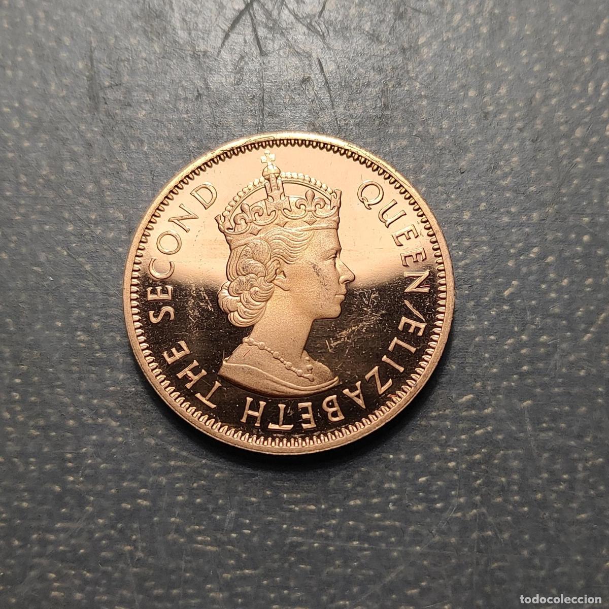 Monedas antiguas de Am&eacute;rica: BRITISH EAST CARIBBEAN TERRITORIES 1 CENT 1965 PROOF SC-/SC