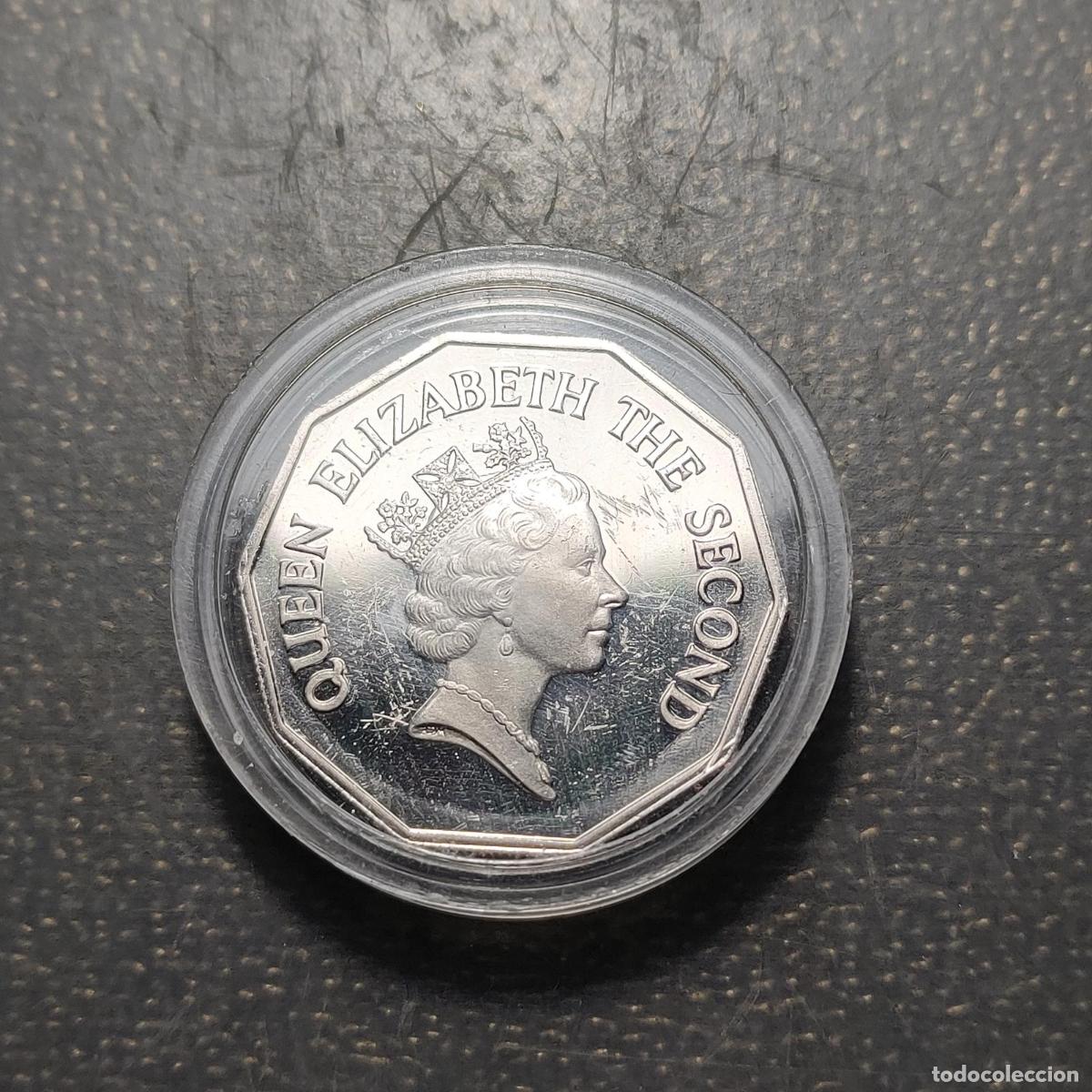 Monedas antiguas de Am&eacute;rica: BELICE BELIZE 1 DOLLAR 1990 BARCO - Foto 4