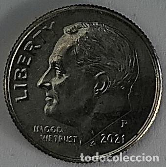 Monedas antiguas de Am&eacute;rica: USA 10 centavos 2021 - Foto 1