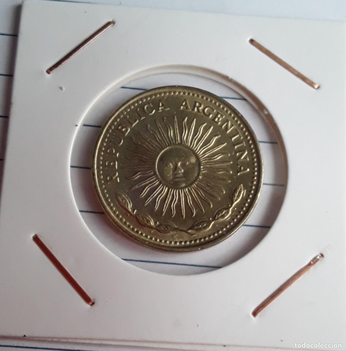 Alte M&uuml;nzen aus Amerika: 10 Pesos Republica Argentina 1978