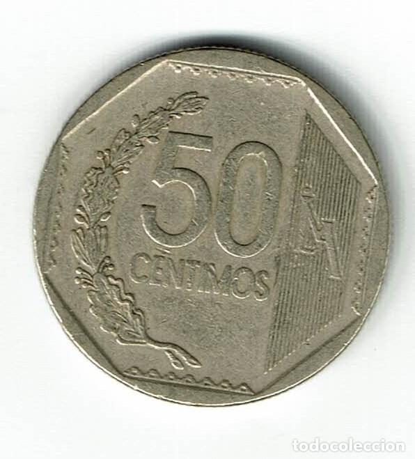 Monedas antiguas de Am&eacute;rica: PERU 50 CENTIMOS 2013 - Foto 2