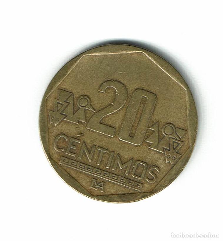 Monedas antiguas de Am&eacute;rica: PER&Uacute; 20 CENTIMOS 2017 - Foto 1