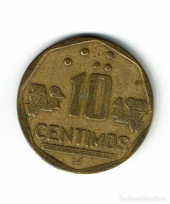 Monedas antiguas de Am&eacute;rica: PER&Uacute; 10 CENTIMOS 1994 - Foto 1