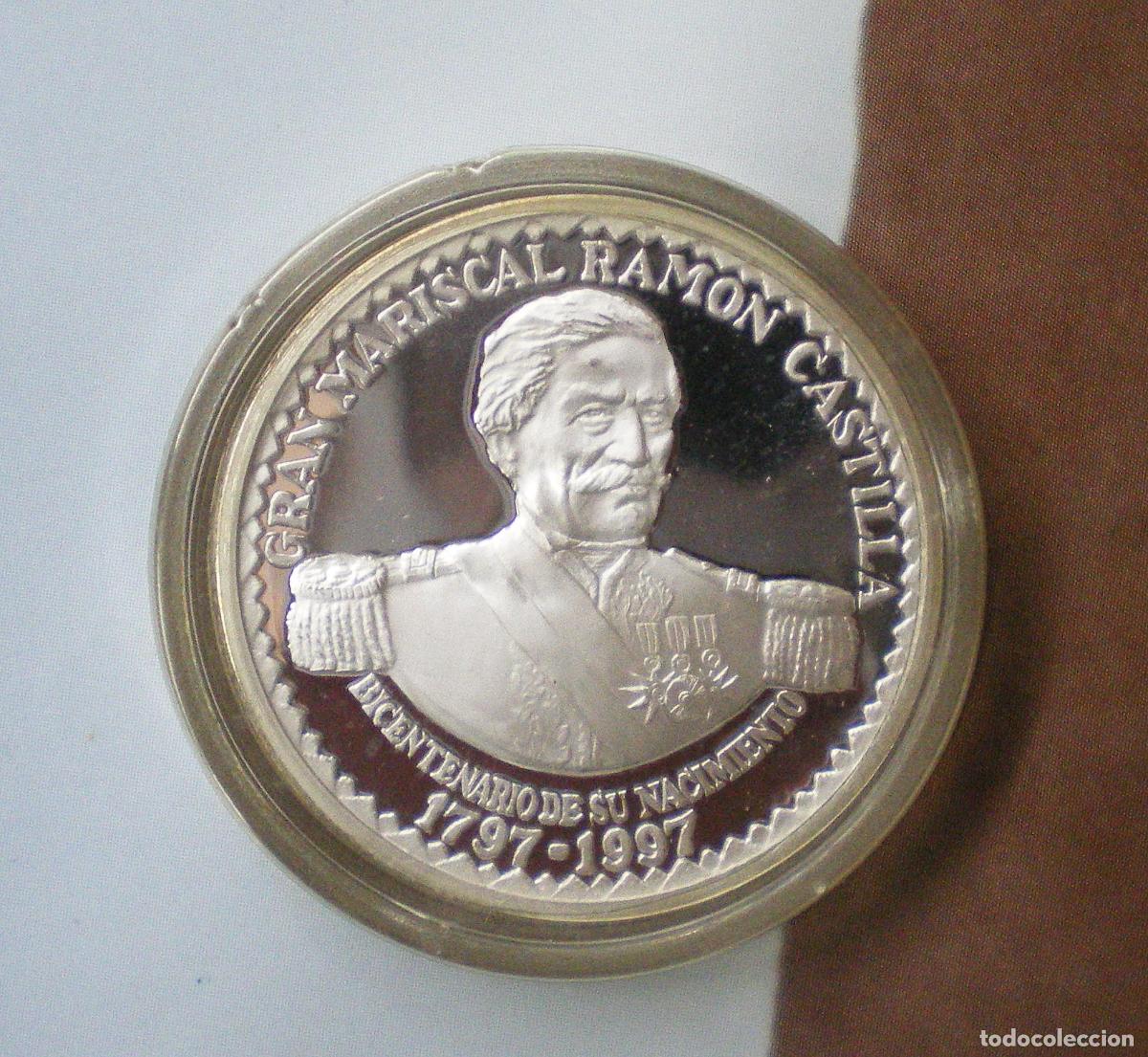 Monedas antiguas de Am&eacute;rica: PERU - 1 NUEVO SOL A&ntilde;o 1997 - RARA - UNA ONZA TROY DE PLATA